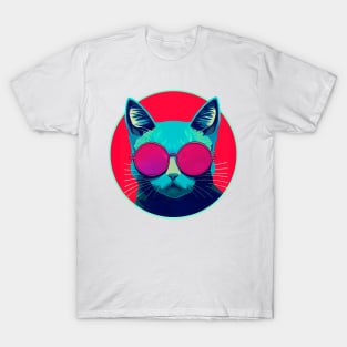 Pop Art Kitten || Vector Art Cat T-Shirt